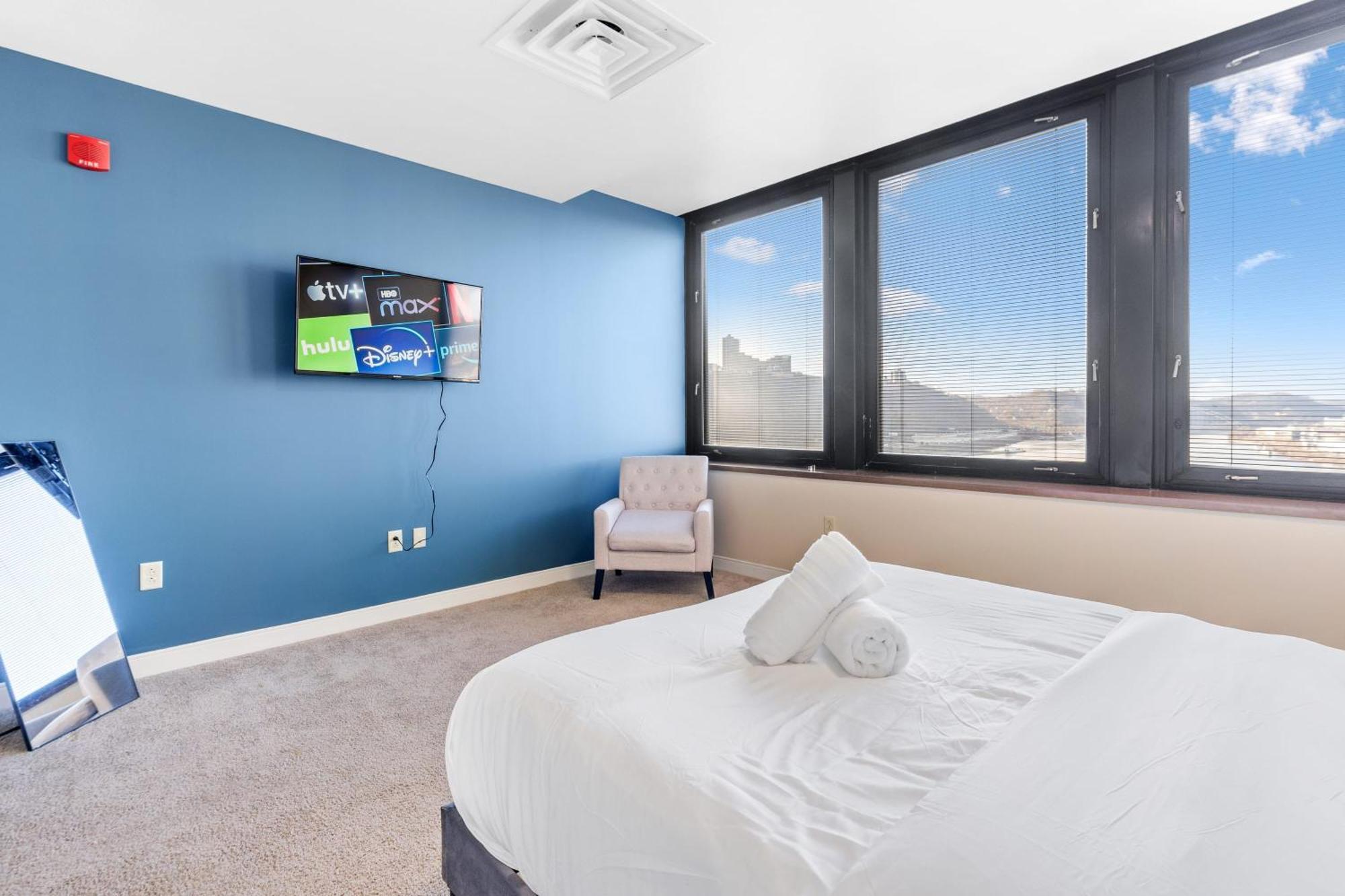 Luxury High Rise 1Bd River Views Downtown بيتسبرغ المظهر الخارجي الصورة